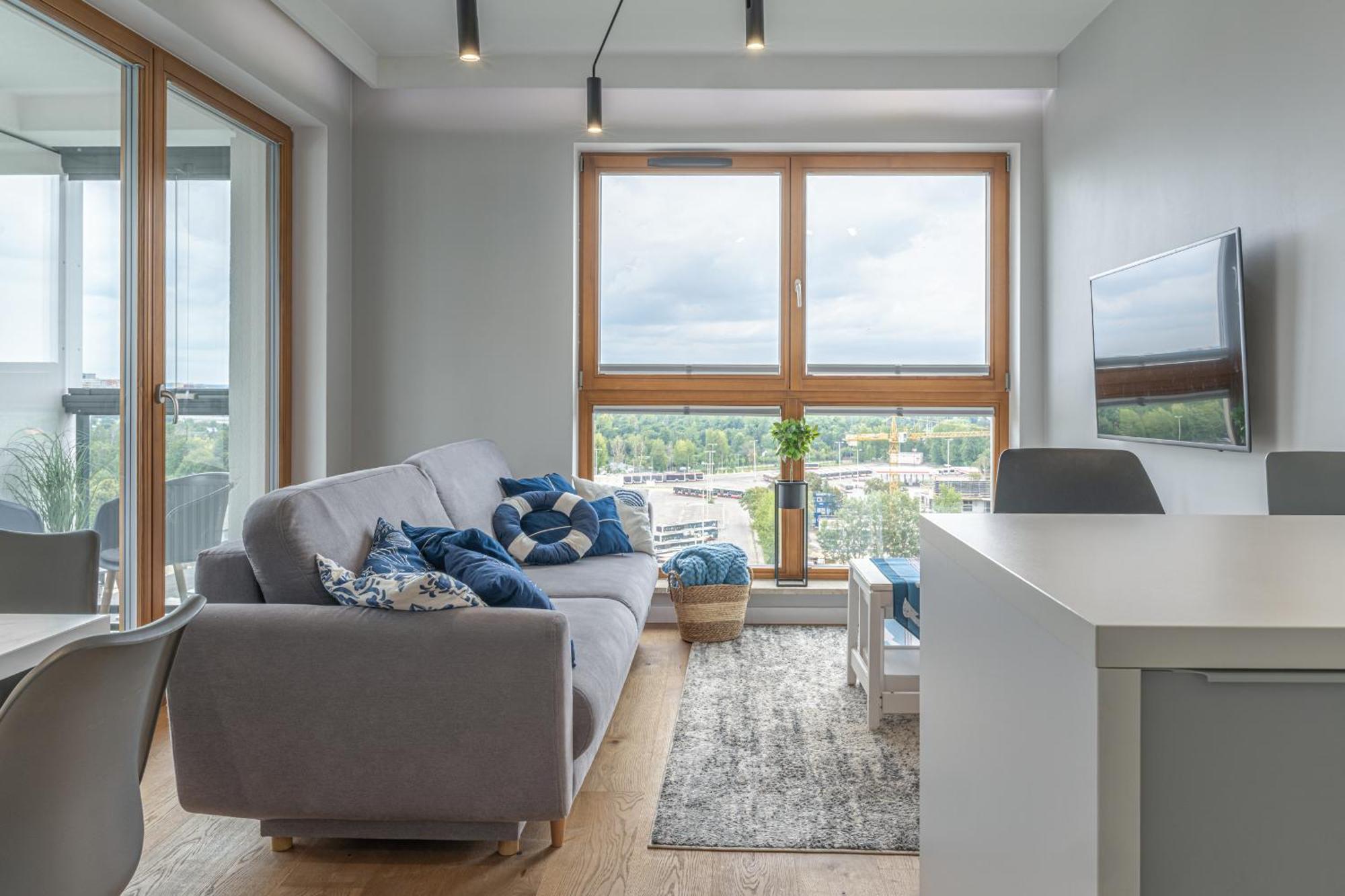 Waveside Apartment Гданськ Екстер'єр фото